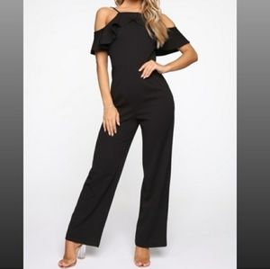 Sophia Ruffle Jumpsuit - Black

SHARE